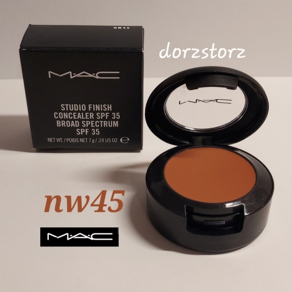 MAC Studio Finish SPF 35 Concealer *NW45* / .24 oz / New in box - Picture 1 of 4